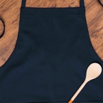 Tablier Brodé navy personnalisé