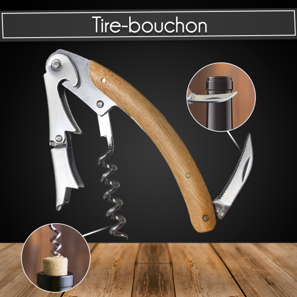 Tire Bouchon sommelier à Graver
