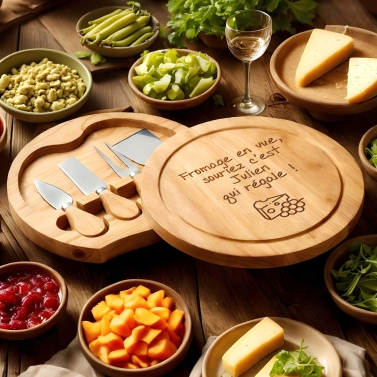 Set à fromage personnalisable modèle fromage