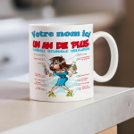 Mug Anniversaire 1 an de plus femme
