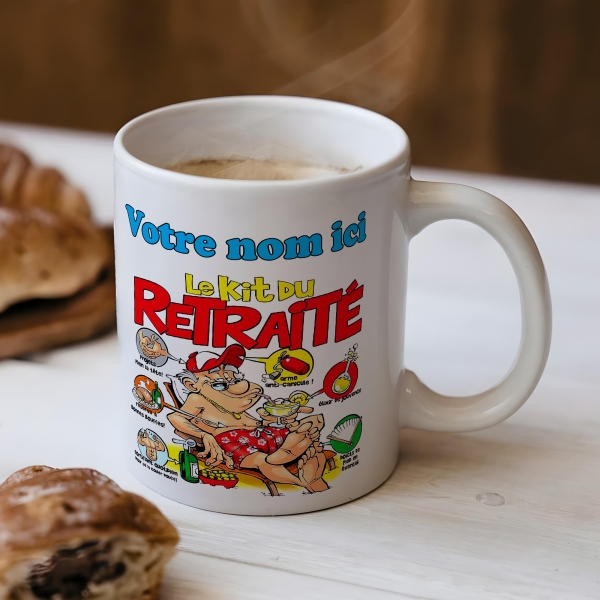 Mug Le kit du retraité homme