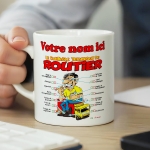 Mug Routier personnalisé
