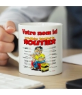 Mug Routier personnalisé