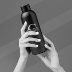 Gourde personnalisée initiale noir