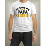 Tee Shirt papa en or