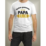 Tee Shirt papa en or