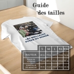 T-Shirt Homme Photo + Texte Personnalisé