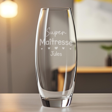 Vase Merci à personnaliser