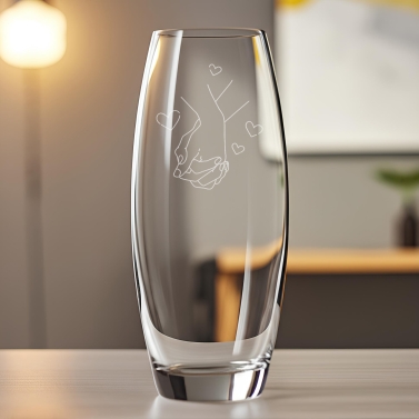 Vase personnalisable pour la Saint-Valentin