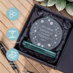 Trophée en verre personnalisé - Petit modèle - Entreprise