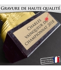 Trophée doré personnalisable - 10 modèles