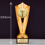 Trophée effet bronze personnalisable - 10 modèles