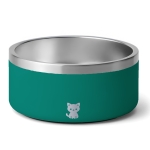 Gamelle personnalisée - Modèle gravée - Vert - KDO MAGIC - animaux de compagnie