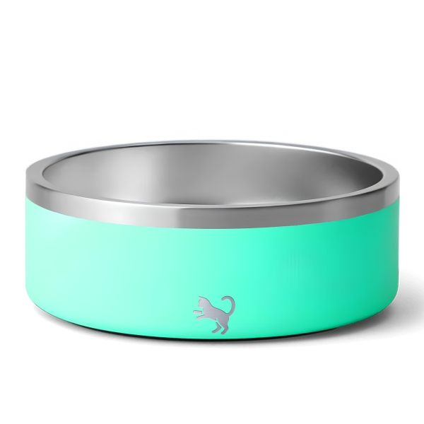 Petite Gamelle personnalisée - Modèle gravée - turquoise - KDO MAGIC - animaux de compagnie