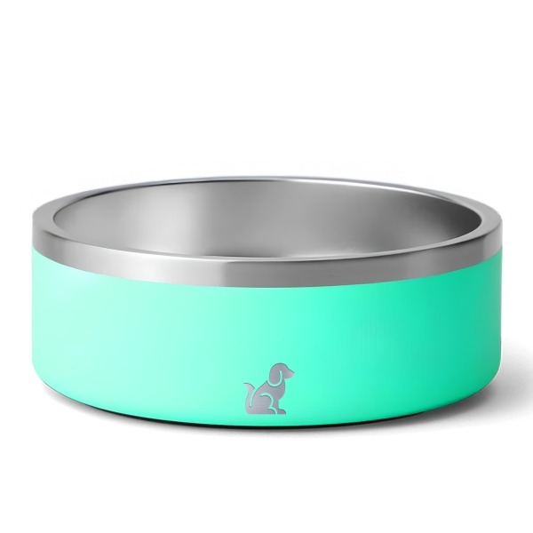 Petite Gamelle personnalisée - Modèle gravée - turquoise - KDO MAGIC - animaux de compagnie