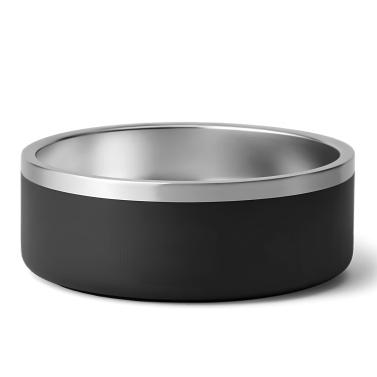 Petite Gamelle personnalisée - Modèle gravée - noir - KDO MAGIC - animaux de compagnie