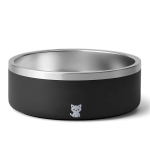 Petite Gamelle personnalisée - Modèle gravée - noir - KDO MAGIC - animaux de compagnie