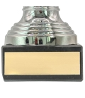 Trophée argenté personnalisable - 7 modèles