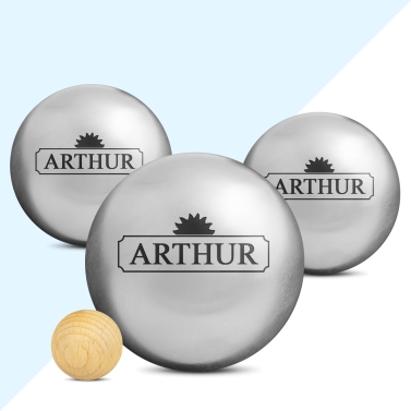 Boule de pétanque personnalisée - Modèle Pastis