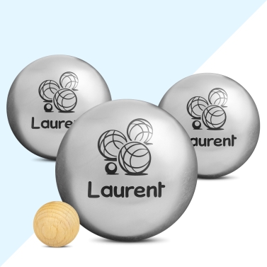 Boule de pétanque personnalisée - Modèle Triplette