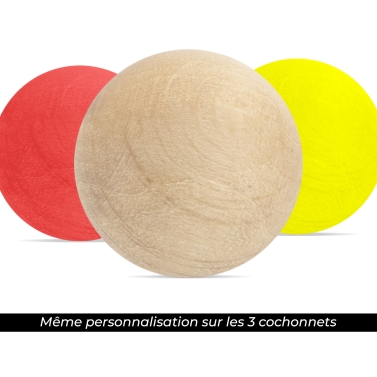 Cochonnet personnalisable - Modèle Texte