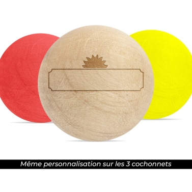 Cochonnet gravé - Modèle Ricard