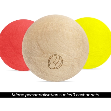 Cochonnet personnalisable - Modèle Pétanque