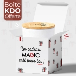 Grande Bougie modèle Laurier personnalisée