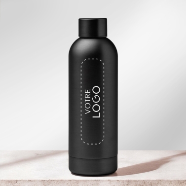 Gourde personnalisable avec votre logo noir