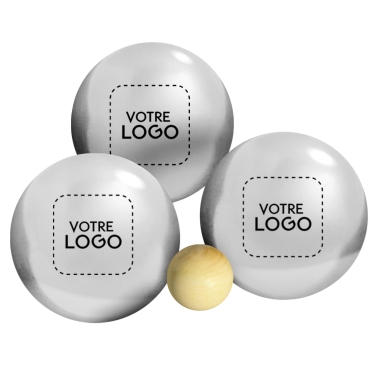 Boule de pétanque personnalisée avec votre logo