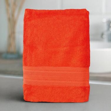 Serviette Corail luxe personnalisée - 550gr/m²