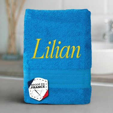Serviette Océan luxe personnalisée - 550gr/m²