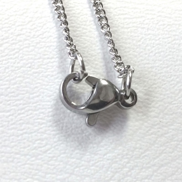 Collier coeur texte à graver