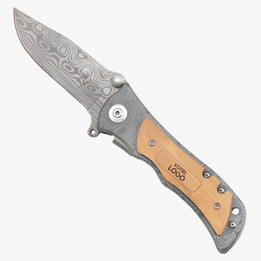 Couteau gravé personnalisé survie avec votre logo