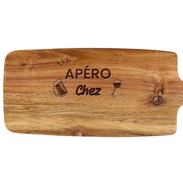 Planche apéro personnalisable avec votre texte