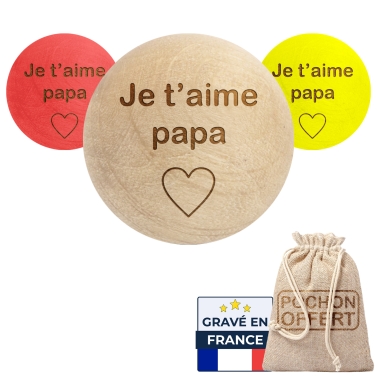 Cochonnet personnalisable - Modèle Coeur