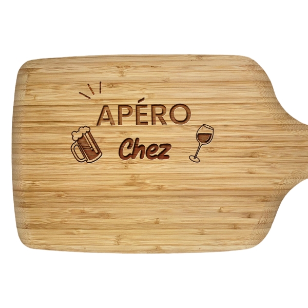 Planche à découper personnalisable – Modèle Famille