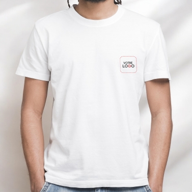 T-Shirt unisexe personnalisé coeur 150g