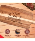 Planche apéro personnalisable avec votre texte