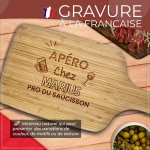 Planche à découper personnalisable – Modèle Famille