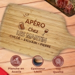 Planche à découper personnalisable – Modèle Famille