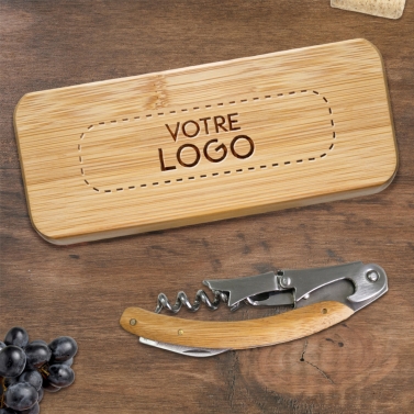 Tire Bouchon et son coffret personnalisé avec votre logo