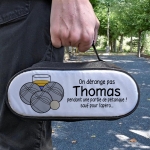 Sacoche pour pétanque personnalisée - Le roi de la pétanque