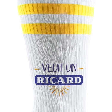 Chaussettes personnalisées ricard