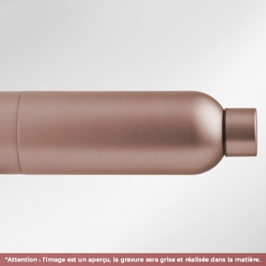 Gourde personnalisée avec votre logo rose