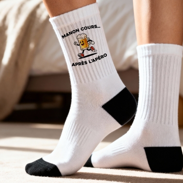 Chaussettes personnalisées Bière