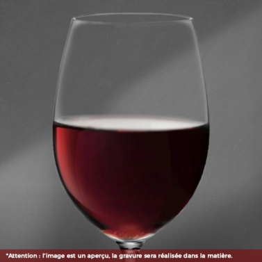 Verre à vin personnalisé avec votre logo