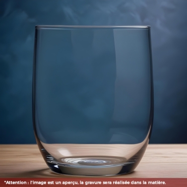 Verre à graver avec votre logo