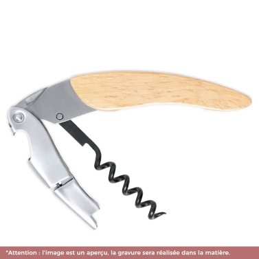 Tire-bouchon sommelier gravé avec votre logo