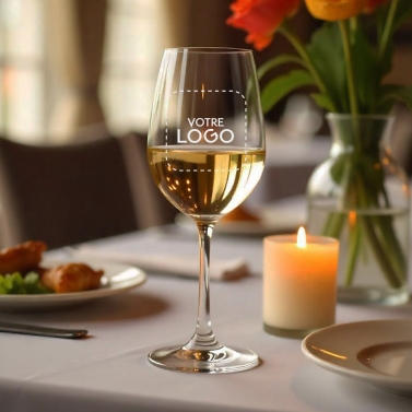 Verre à vin personnalisé avec votre logo